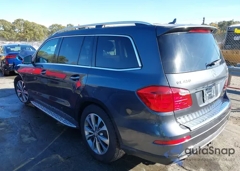 2015 Mercedes-Benz Gl 450 4Matic из США, поврежденный, VIN 4JGDF6EE6FA563799